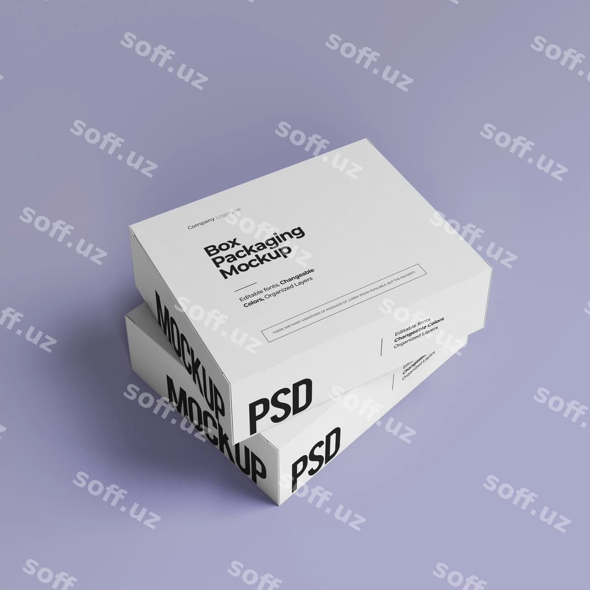 Quti mockup | Box mockup