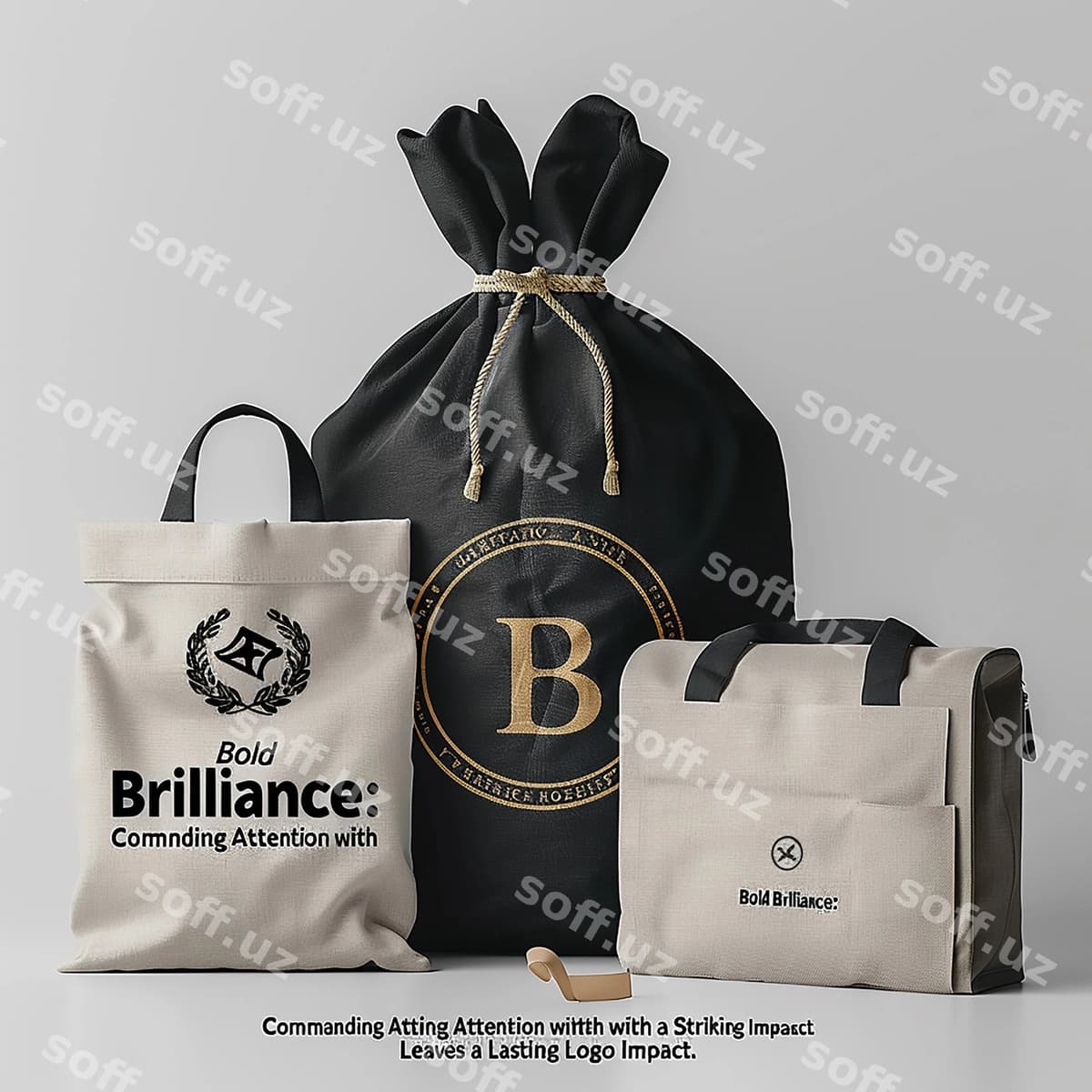 Brend identiteti namunasi | Brand identity mockup