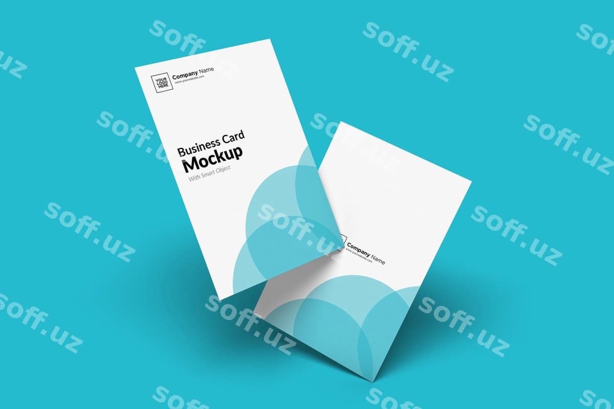 Biznes vizitka mockup | Business card mockup