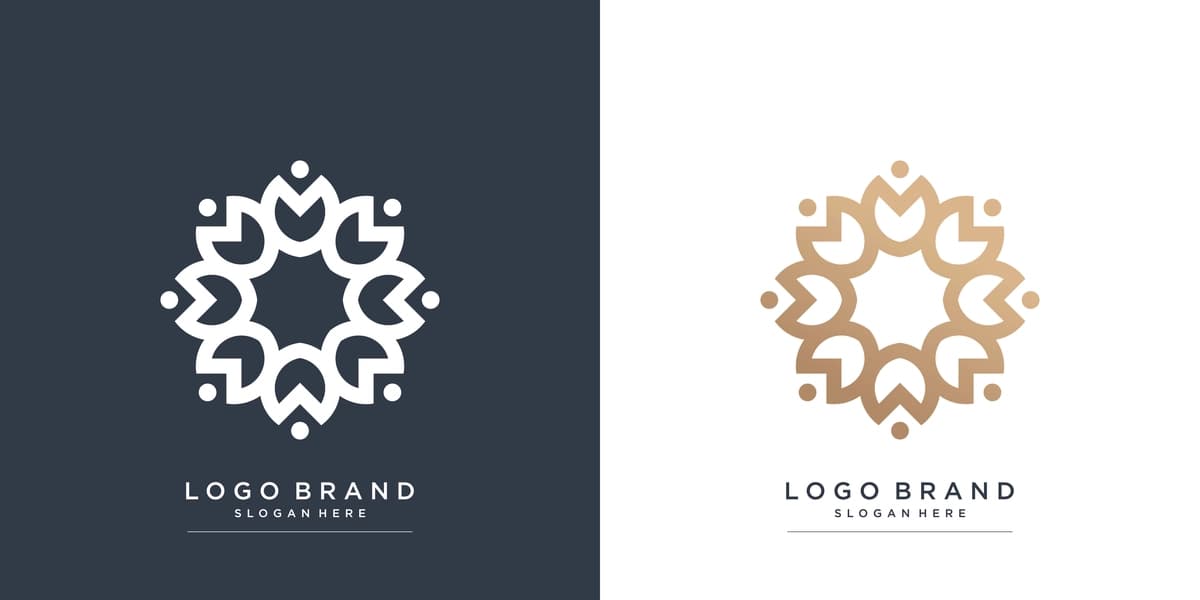 Yangi zamonaviy kontseptsiyali premium vektorli butik logotipi 1-qism | Boutique logo with fresh modern concept premium vector part 1