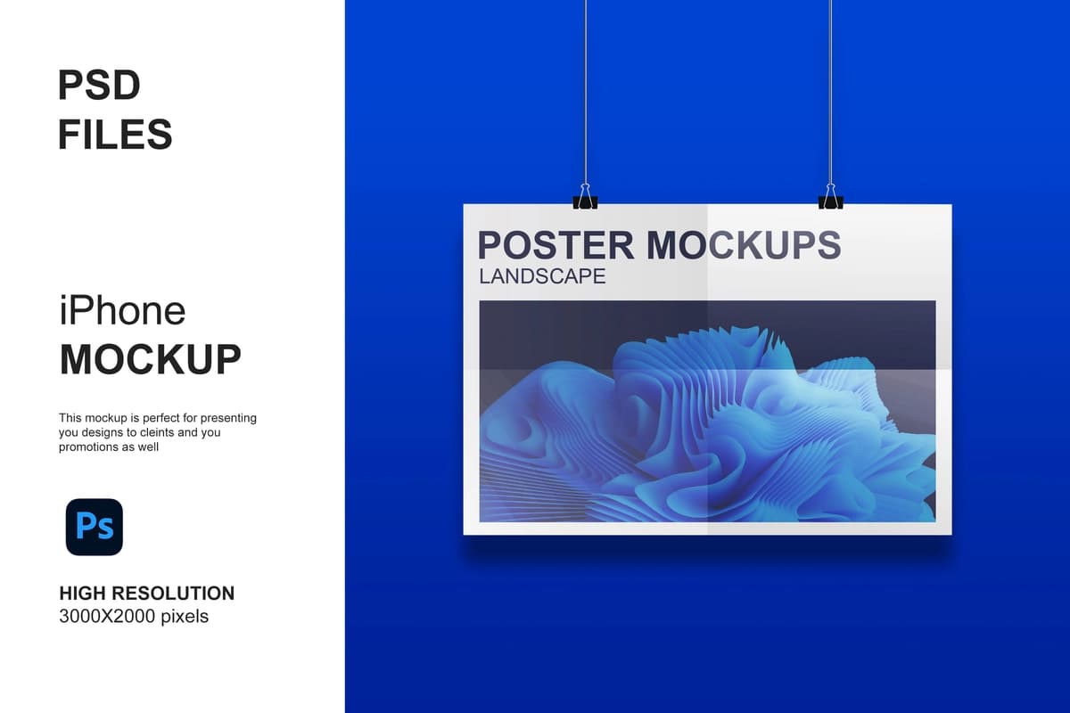 Plakat maketi | Poster mockup