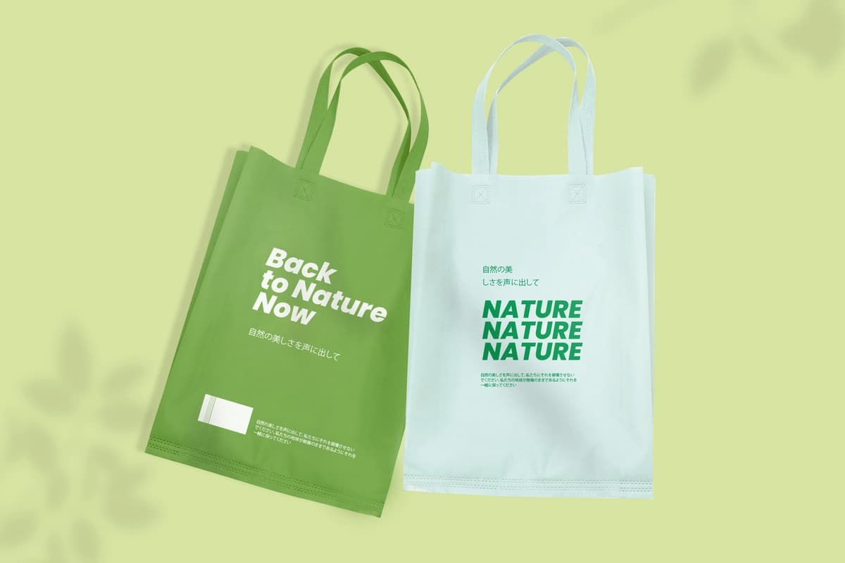 Tote sumkasining maketi | Tote bag mockup