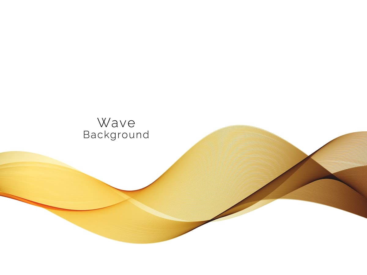 Silliq oqim to'lqini fon | Smooth flow wave background