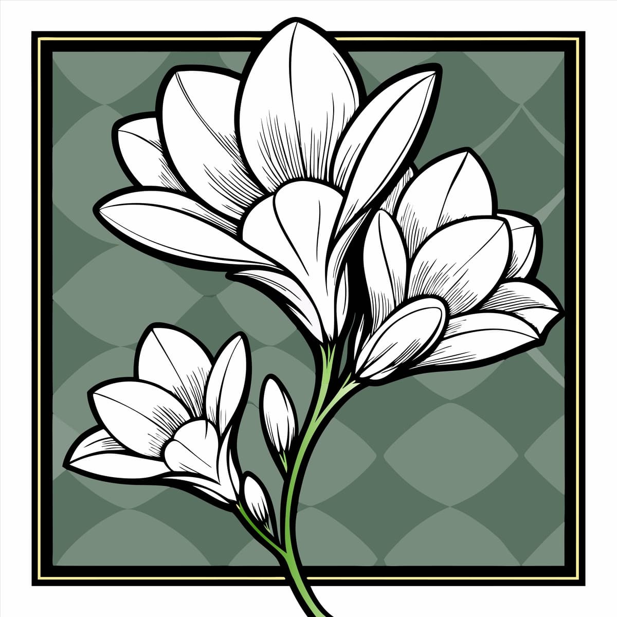 Lola so'zlari bilan gul chizish | Drawing flower with words tulip it
