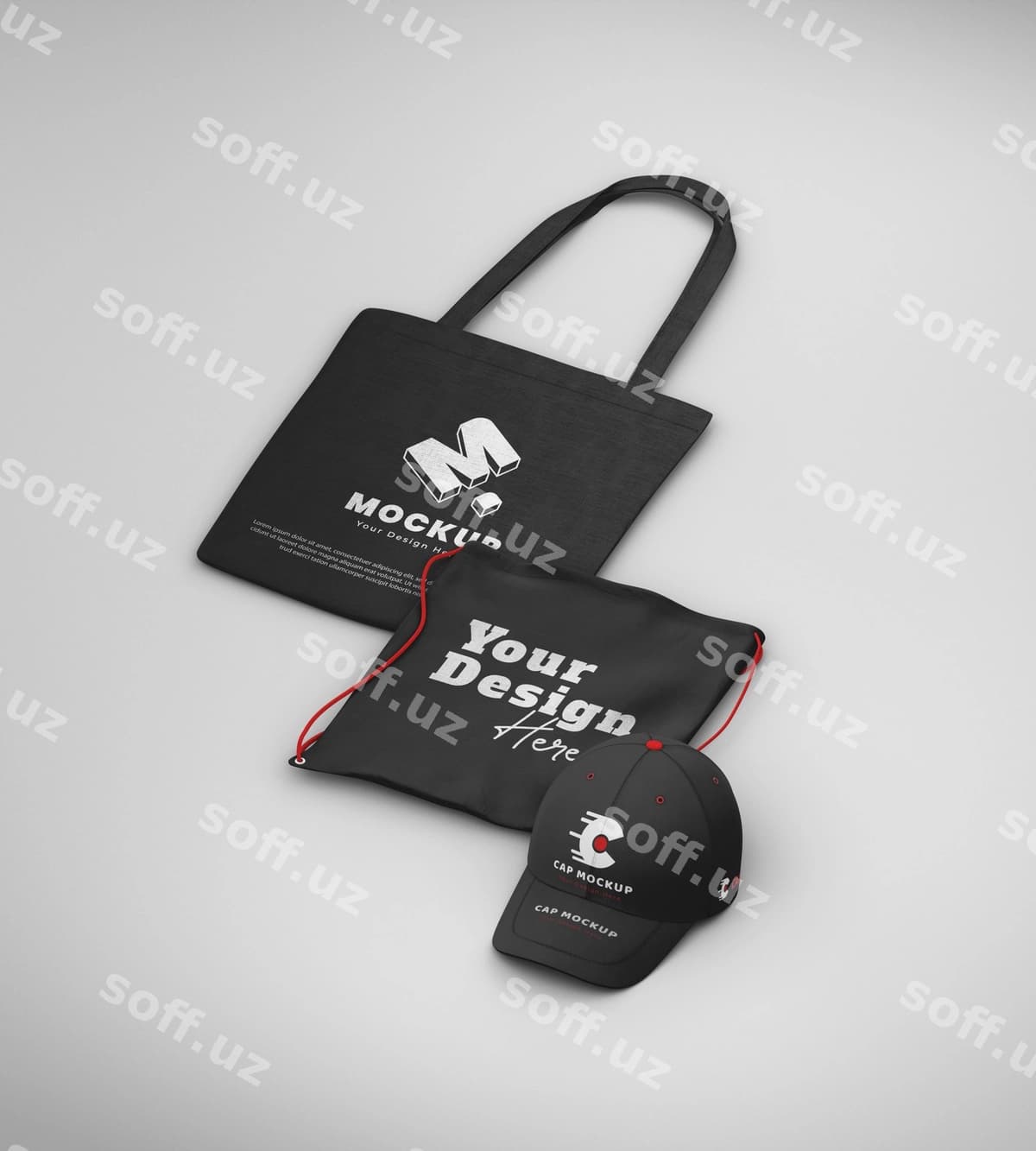 Boshlik dizayni mock-up | Cap design mock up