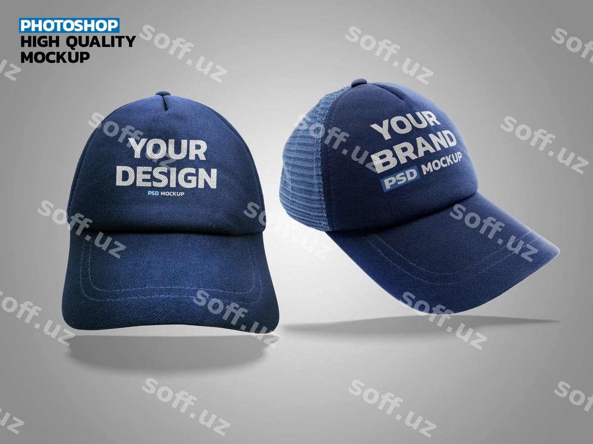 Kaps modeli | Caps mockup