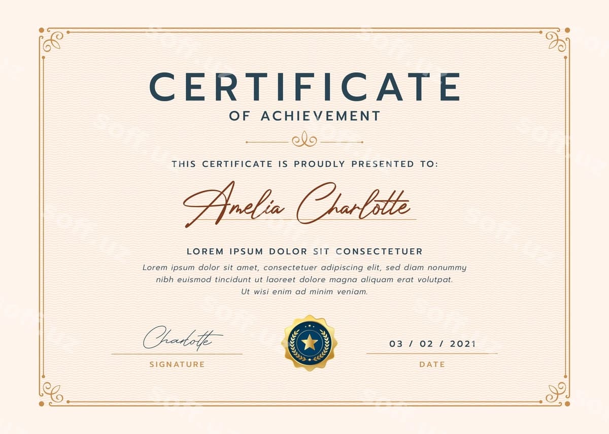 Sertifikat | Certificate