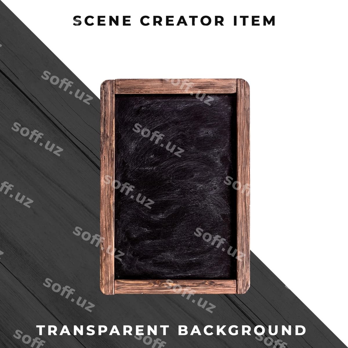 Doska shaffof orqa fonda | Chalkboard transparent background