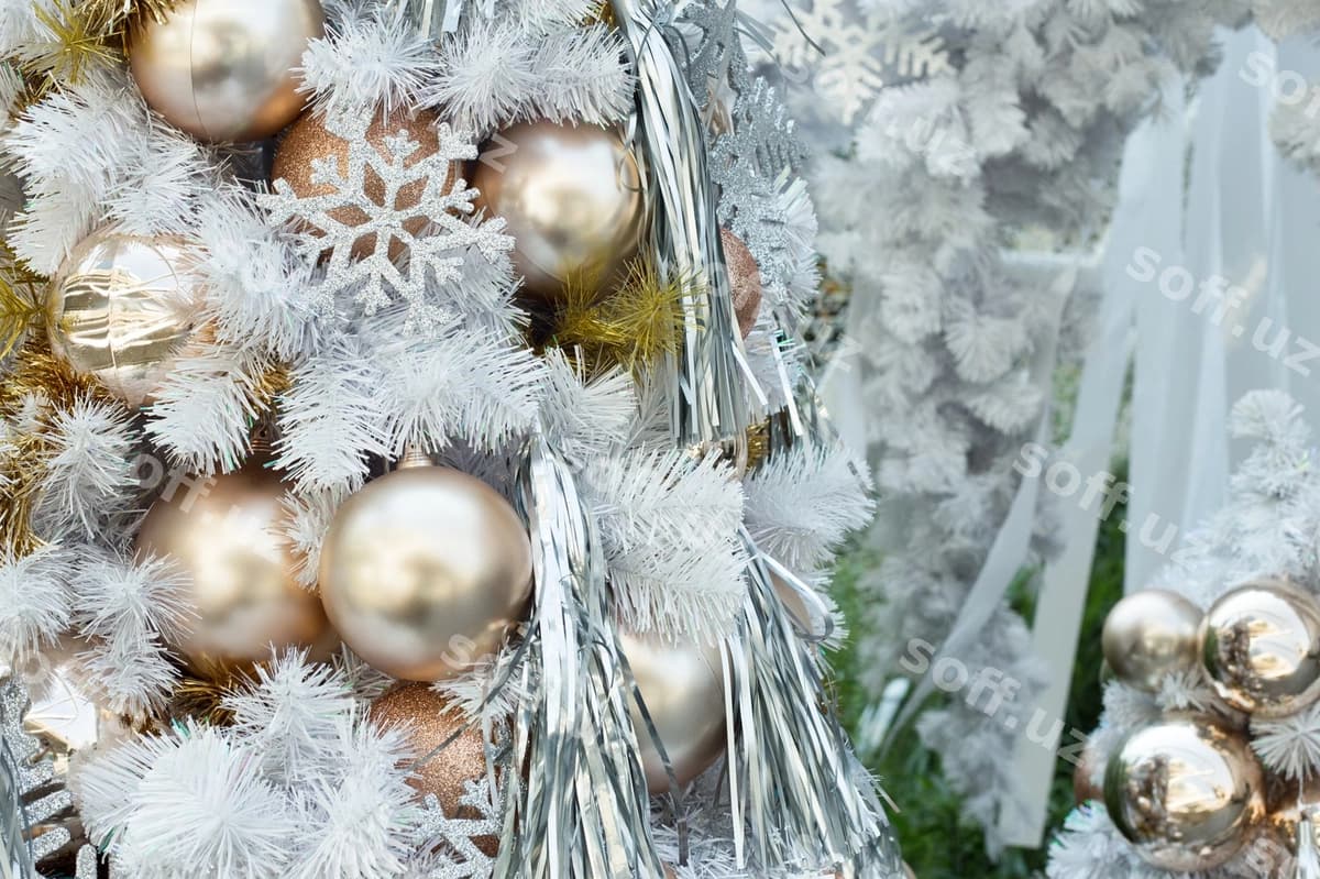 Rojdestvo to'pini bezatish | Christmas ball decoration