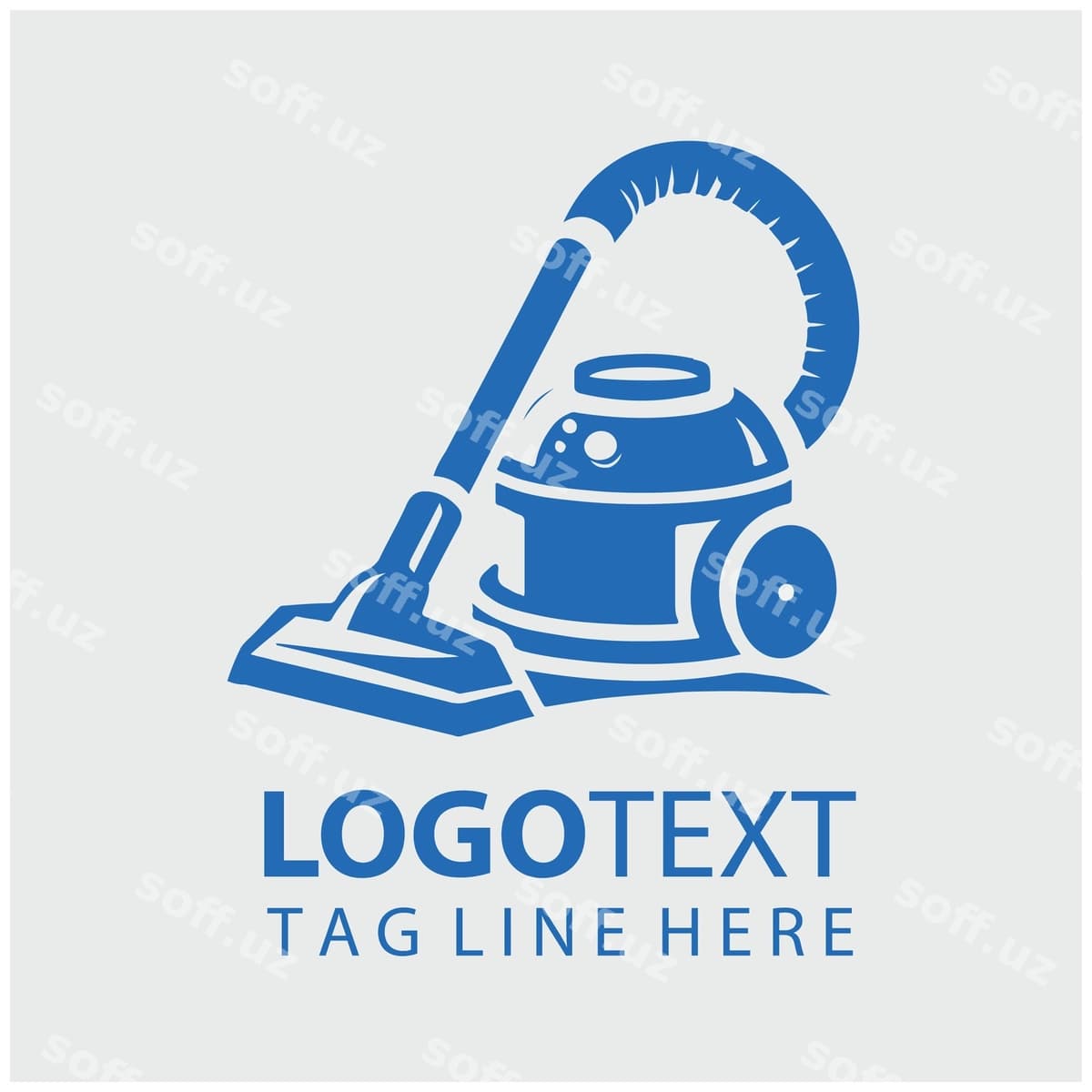 Tozalash logotipi vektor illustratsiyasi | Cleaning logo vector illustration
