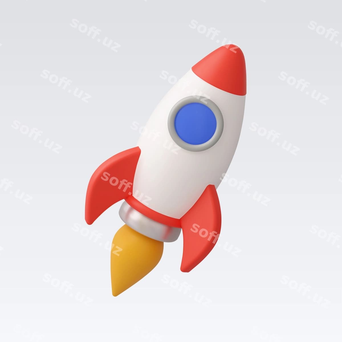 Rangli karyakter raket chizmasi | Colorful cartoon rocket illustration