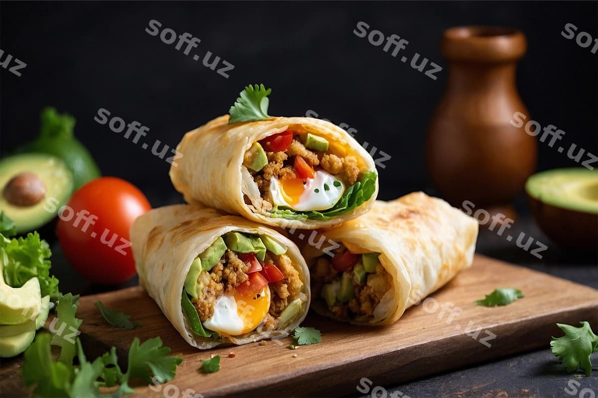 Qatishqoq Meksik tuxma lavashlari | Crispy mexican egg rolls