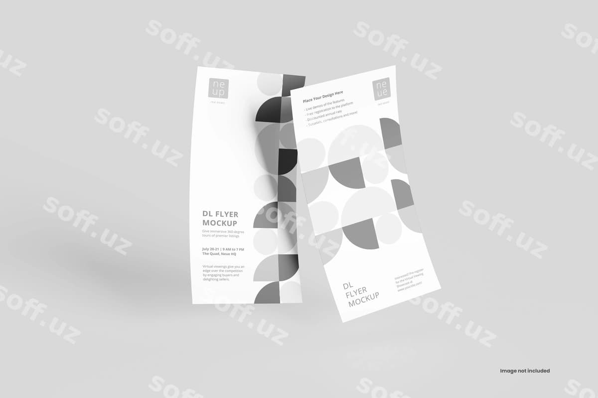Dl flyer mockup | Dl flyer mockup
