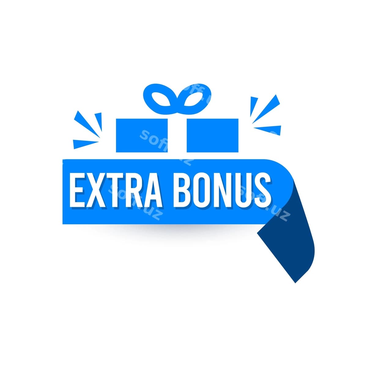 Qo'shimcha bonus banner dizayn shabloni | Extra bonus banner design template