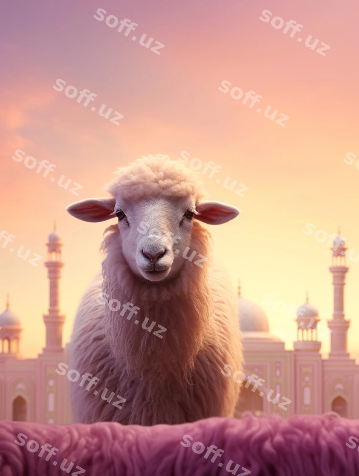 Qurdi boshli qo'y Arab Qurbon hayiti kechasi | Fat tailed sheep arabic eid al adha night