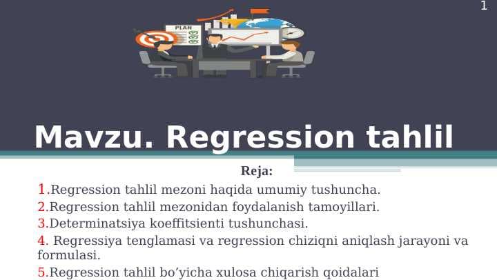 Regression tahlil