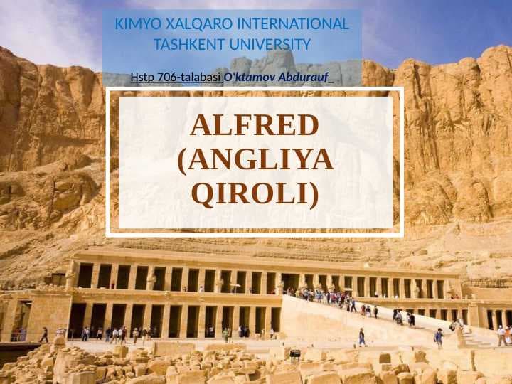 ALFRED(ANGLIYA QIROLI)