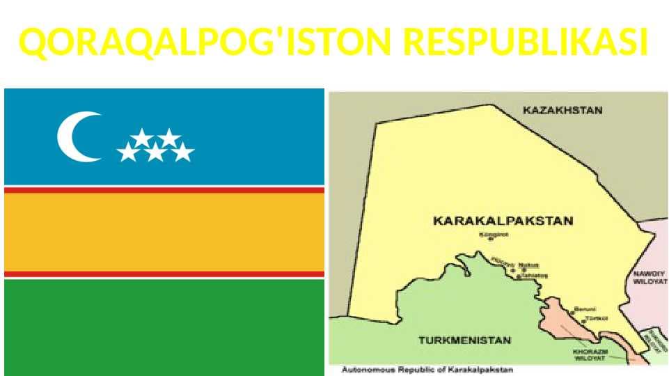 QORAQALPOG'ISTON RESPUBLIKASI