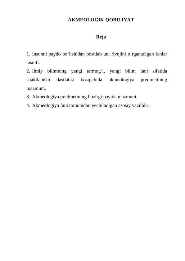 AKMEOLOGIK QOBILIYAT