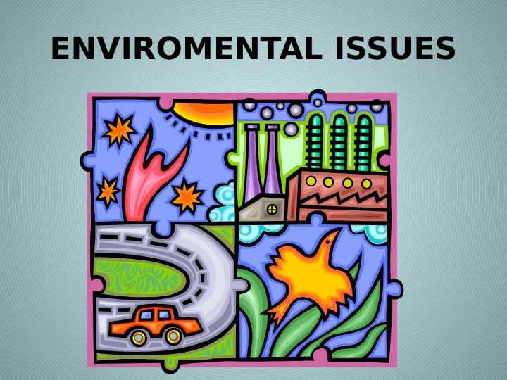 ENVIROMENTAL ISSUES