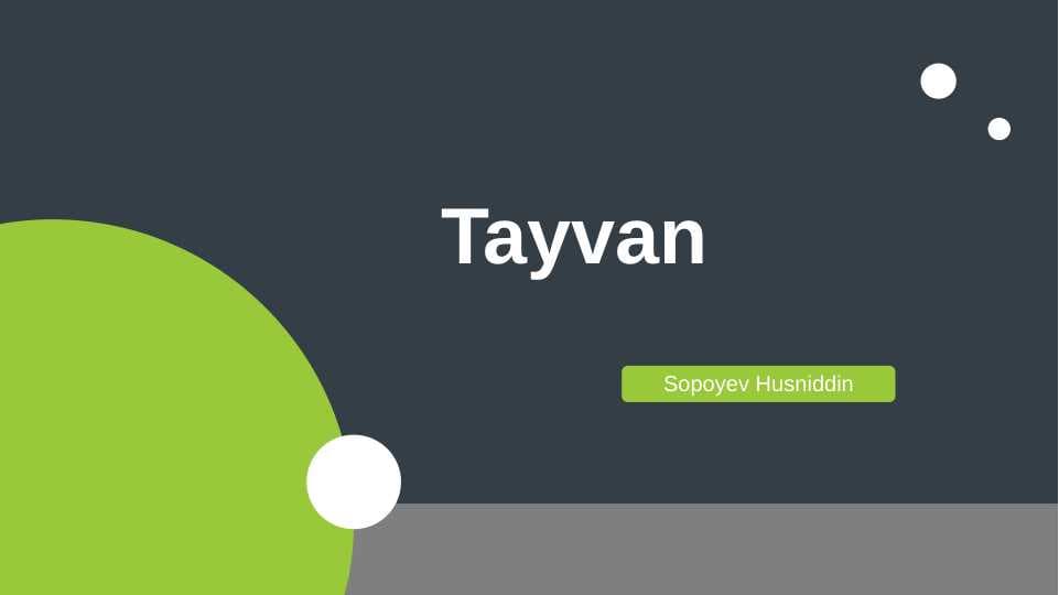 Tayvan iqtisodiyoti