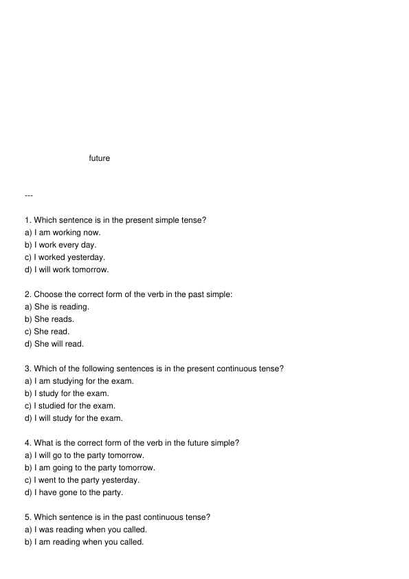 Ingliz tili test