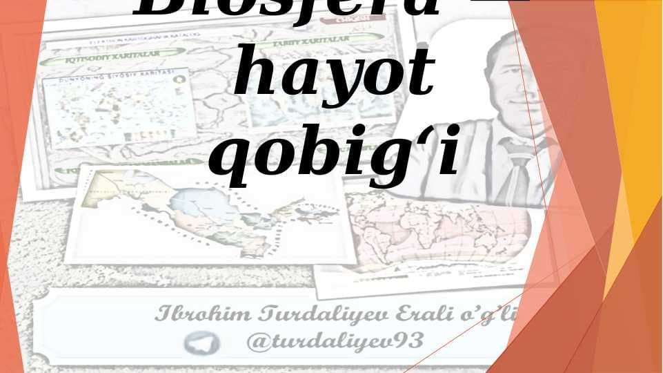 Biosfera — hayot qobig‘i