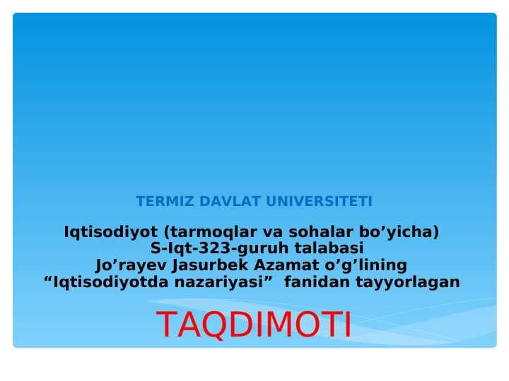 Moliyaviy tizim