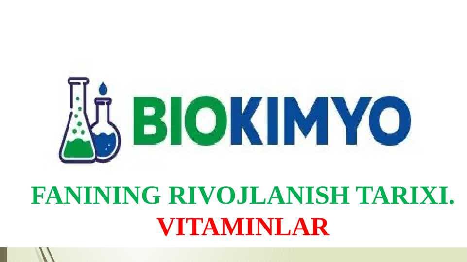 Biokimyo pptx