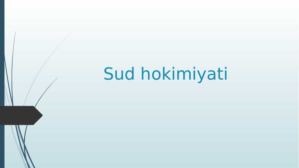 Sud hokimiyati