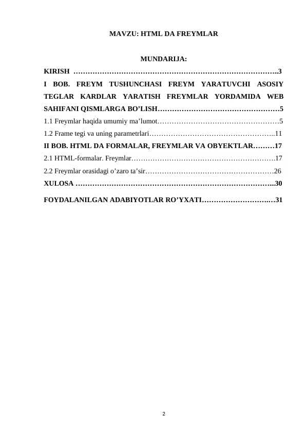 HTML DA FREYMLAR
