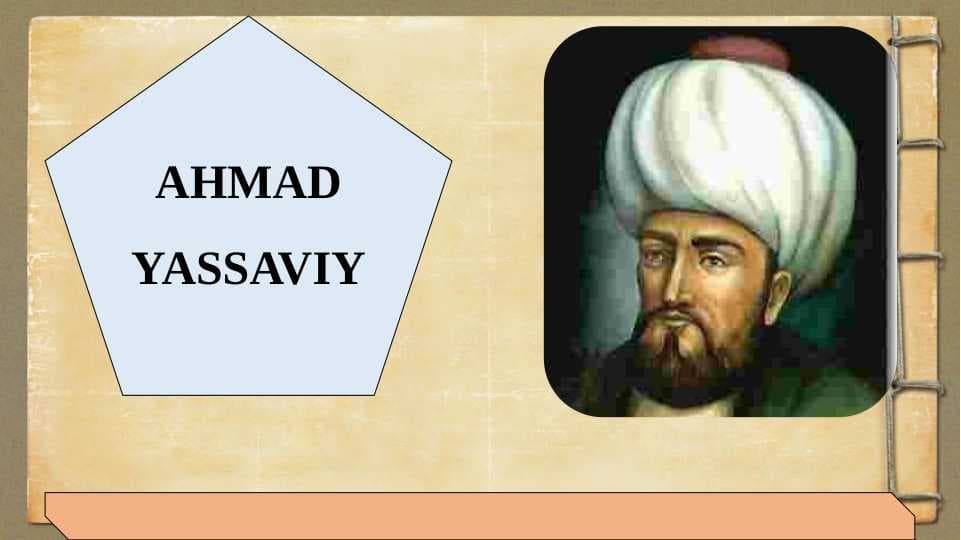 AHMAD YASSAVIY