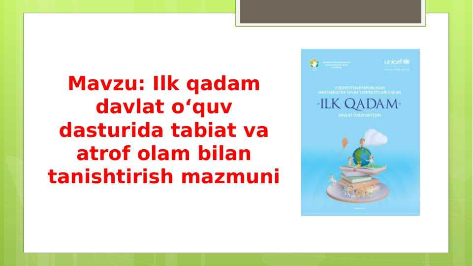 ma`ruza slayd