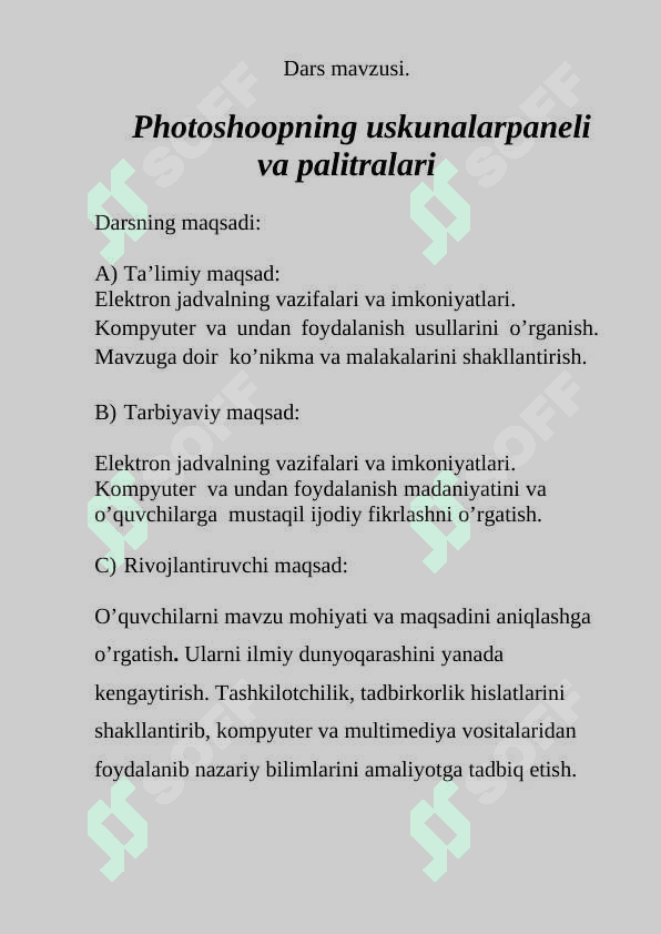 MS Excelda matematik funksiyalar
