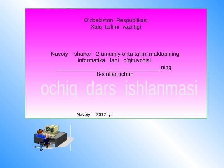 Matematik formulalar bilan ishlash