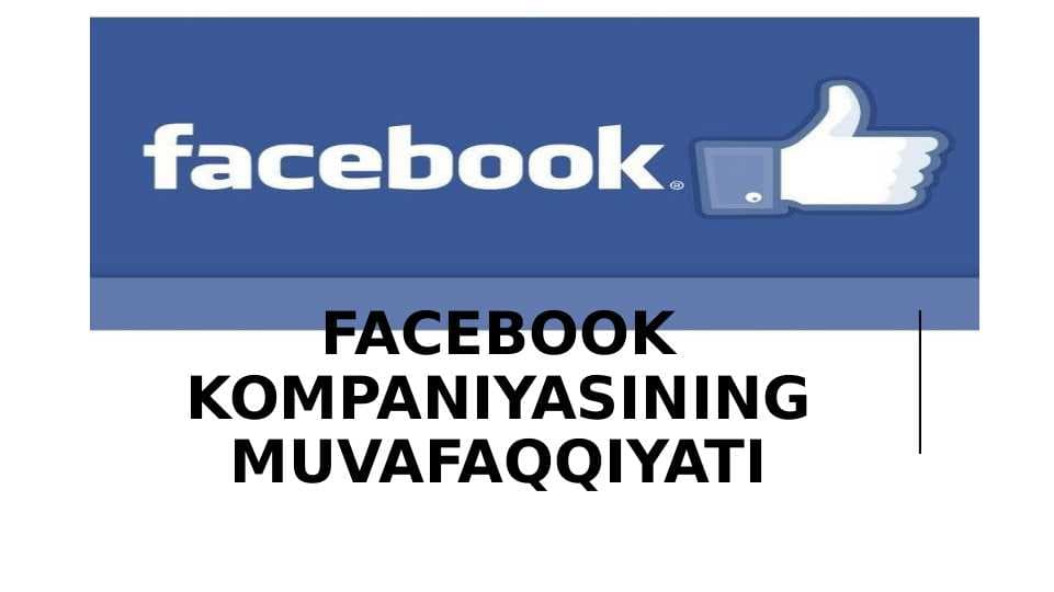 Facebook