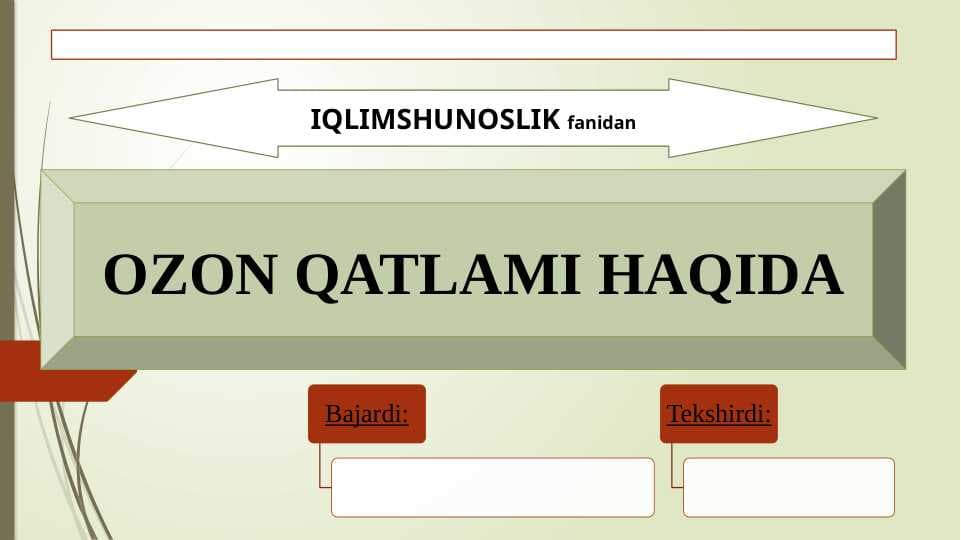 Ozon qatlami