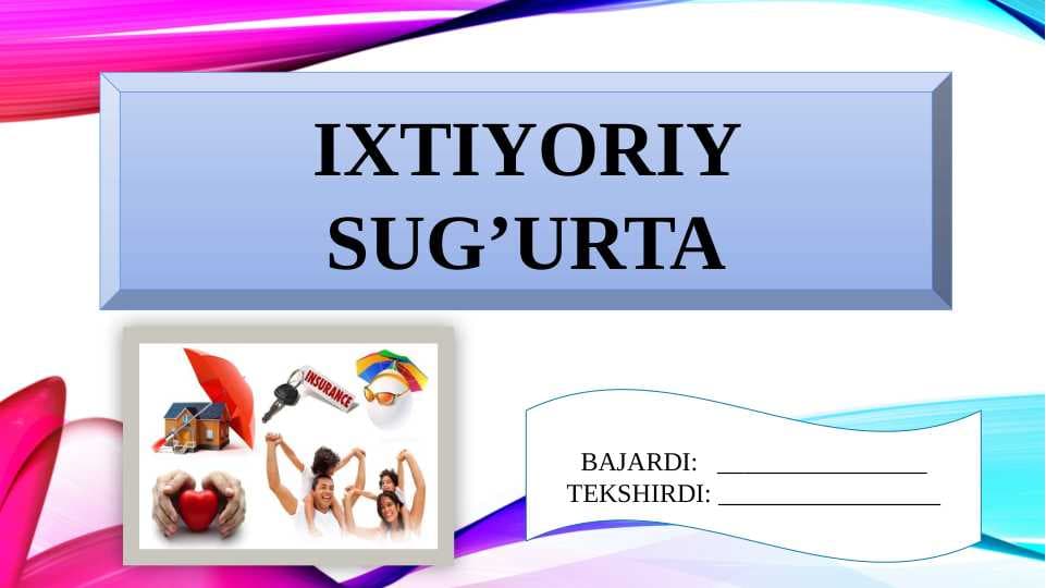 Ixtiyoriy sug'urta