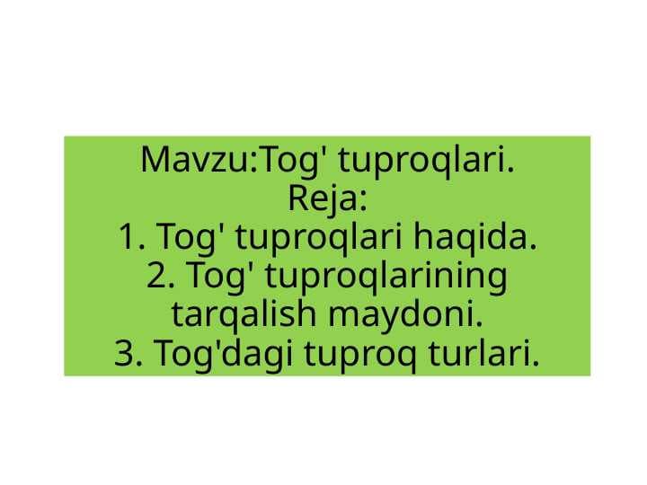 TOG` TUPROQLARI