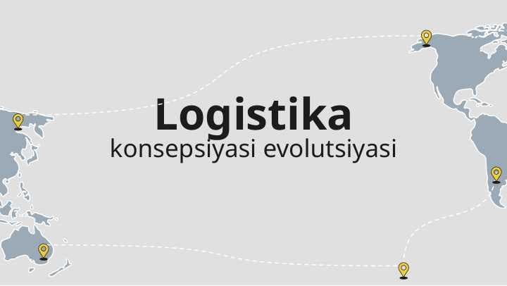Logistika konsepsiyasi evolutsiyasi