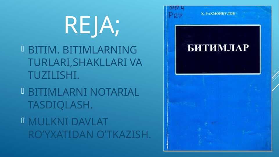 BITIMLAR
