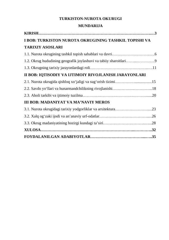 TURKISTON-NUROTA OKURUGI