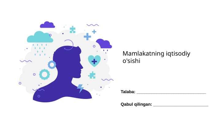 Mamlakatning iqtisodiy o'sishi