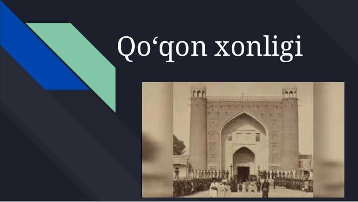 Qo'qon xonligi