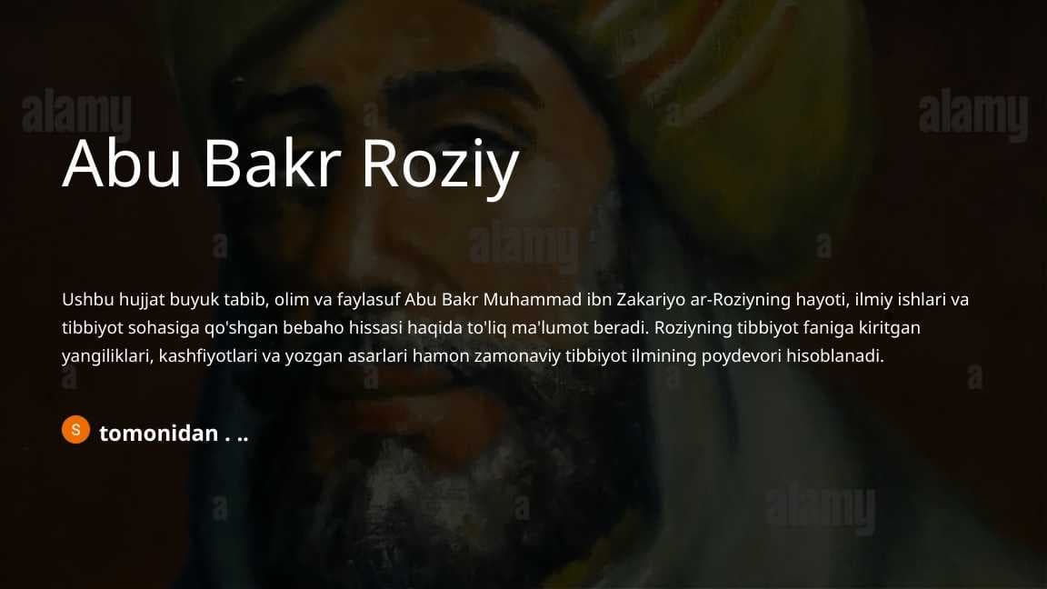 Abu Bakr Roziy