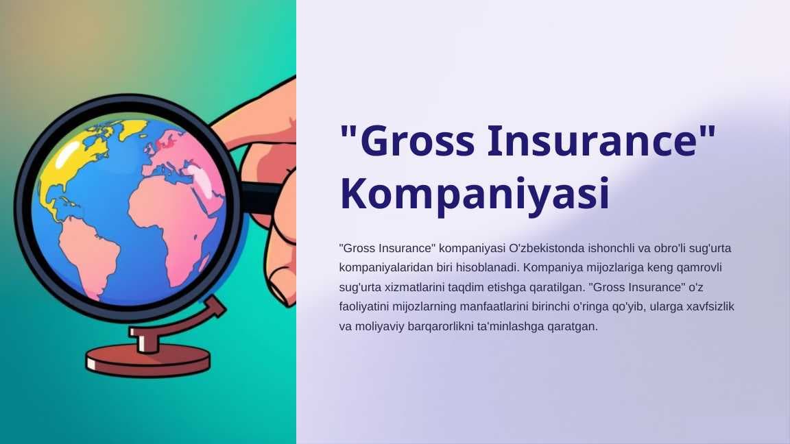 "Gross Insurance" Kompaniyasi
