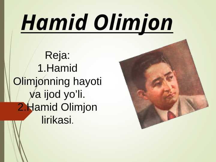 Hamid Olimjon