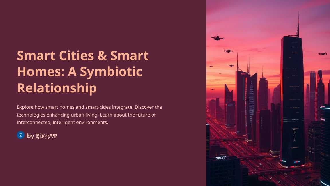 Smart city and smart houses