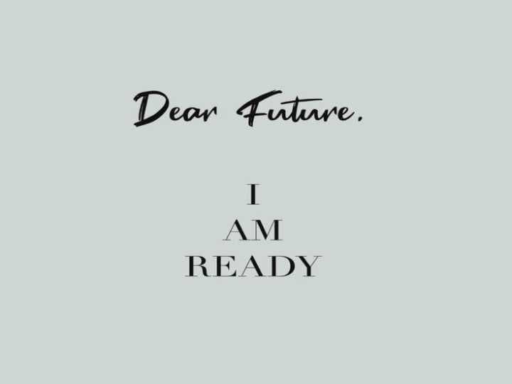 My future.