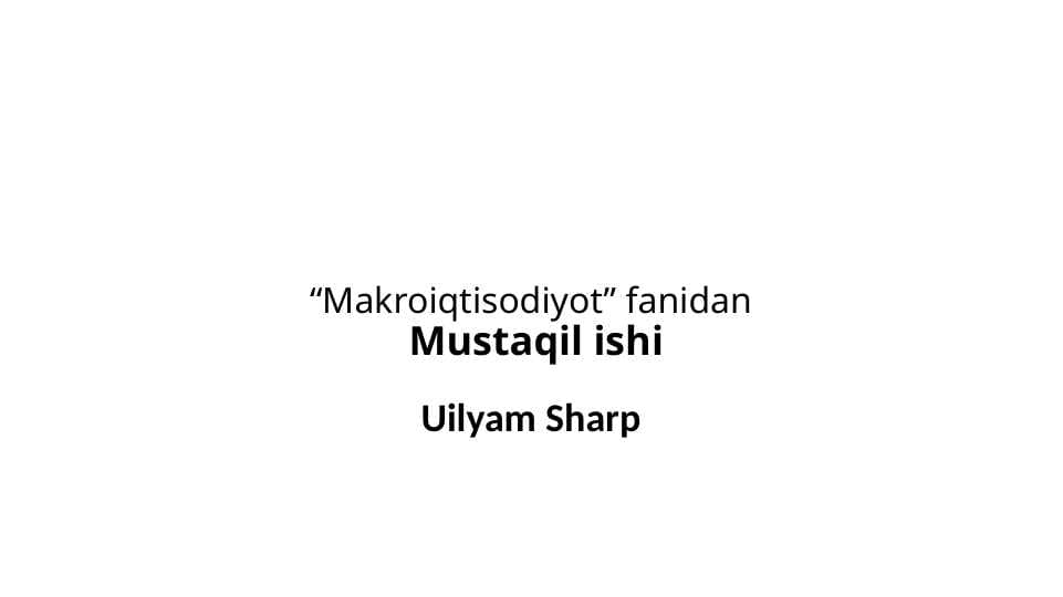 Uilyam Sharp